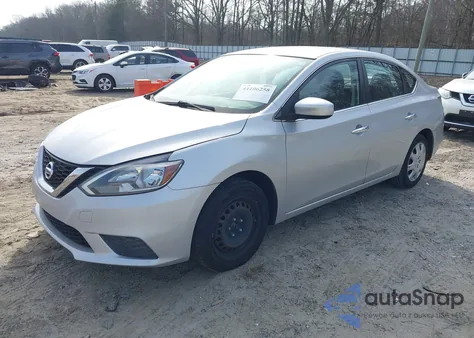 2016 Nissan Sentra Fe+ S/S/Sl/Sr/Sv z USA, uszkodzony, nr VIN 3N1AB7AP3GL667597